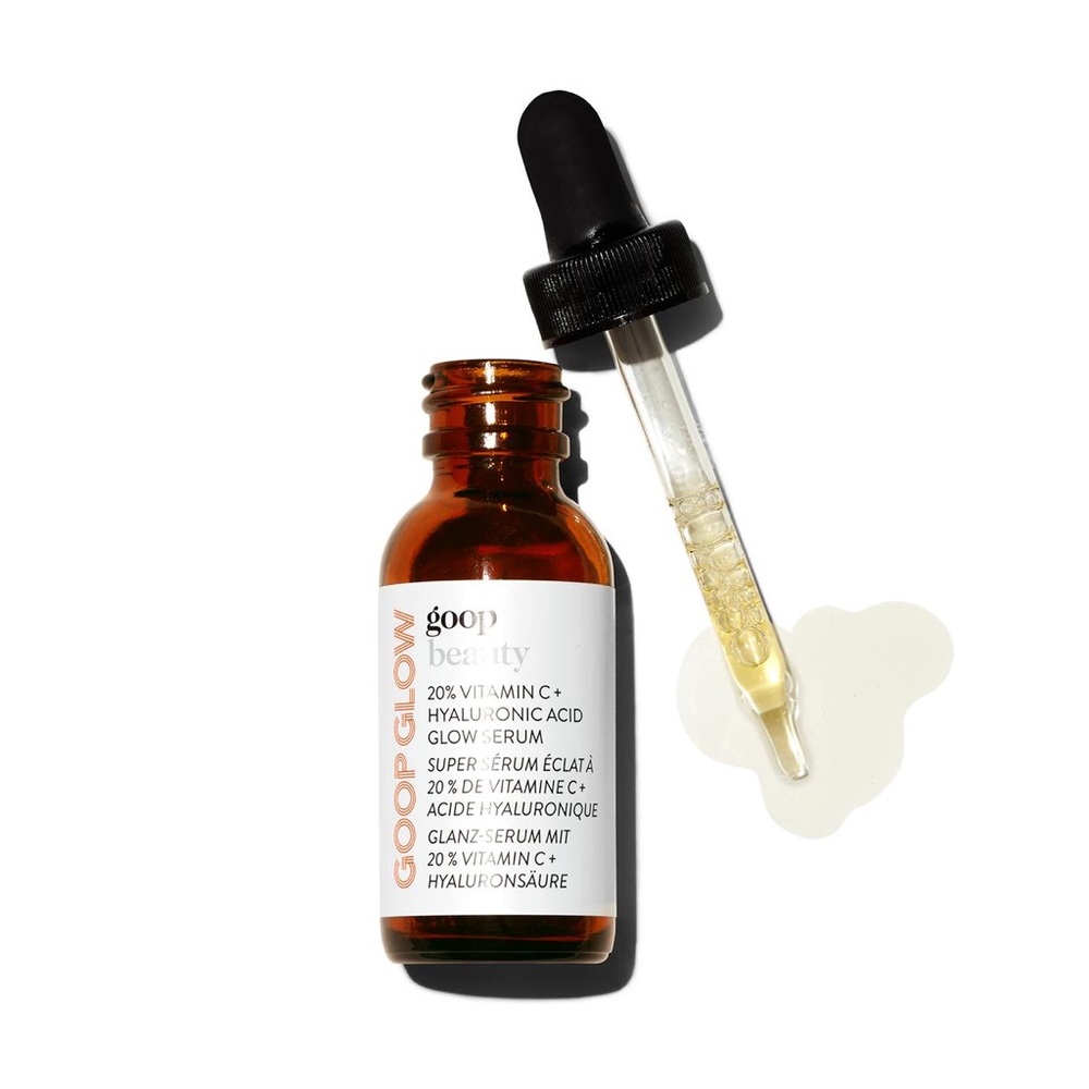 GOOP BEAUTY 20% Vitamin C + Hyaluronic Acid Glow Serum- NIB!